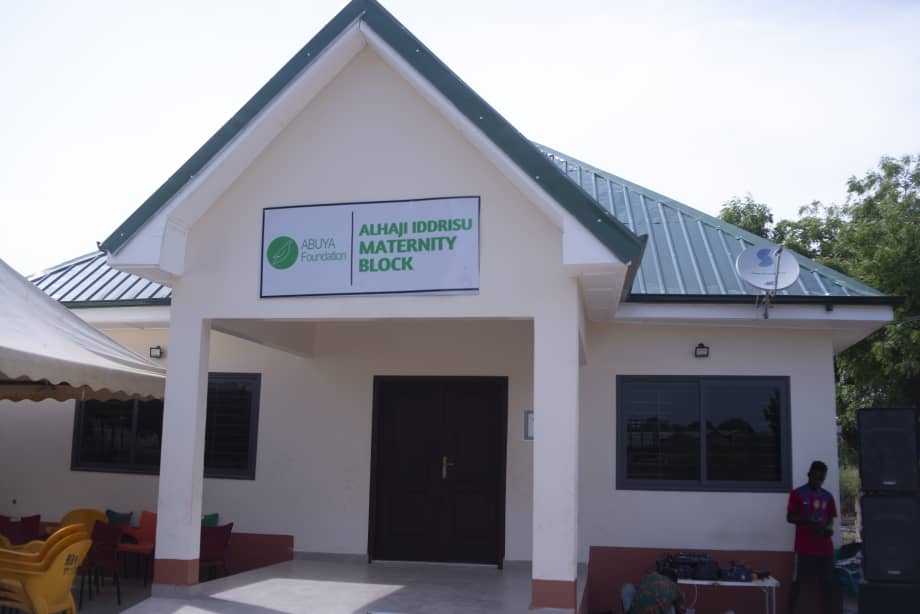 Abuya Foundation builds ultra modern maternity ward for Nakpayili community
