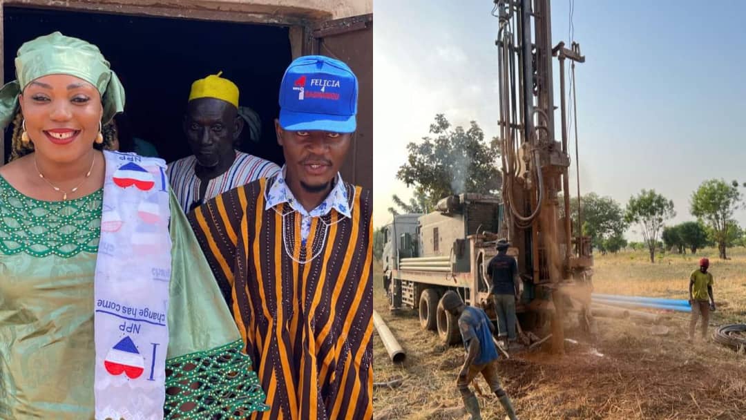 Sagnarigu : NPP Felicia Tettey to drill 53 boreholes for constituents